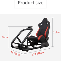 Nouveau support de siège de volant de support de jeu de simulateur de course Pro pour Logitech G29 G923 T300 T500
