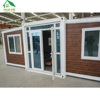 Maisons conteneurs préfabriquées extensibles 3-en-1 de 20 pieds pour bureaux et appartements modernes, à vendre à Cebu, Philippines