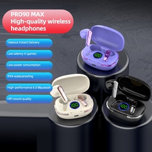 Fabrik-Großhandel <span class=keywords><strong>Pro80</strong></span> Max TWS Ohrhörer BT Musik-Anruf Digitale Batterieanzeige Smart-Touch-Steuerung Kabellose Kopfhörer - Product Image 2