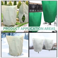 Housse de protection contre le froid et le gel pour plantes et arbres fruitiers, protection automne-hiver, modèle anti-froid, produit très vendu