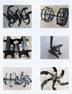 Agricultural Machinery Mini Cultivator Power Agriculture Rotary Tiller Mini <b>Walking</b> Tractor Cultivating Tiller <b>Machine</b> - Product Image 5