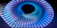Meilleure vente P4 intérieur LED Affichage publicitaire Écran LED transparent pour mur de fenêtre en verre