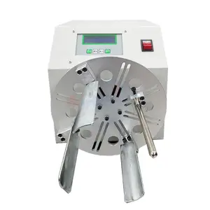 Small tube coiling machine cable wire coiler rolling wire rope coil winder machine