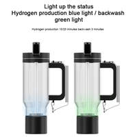 Machine à gobelet hydrogéné avec logo personnalisé Smart Portable Recharge Bouteille d'eau riche en hydrogène Filtre de générateur Tasse riche en hydrogène
