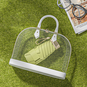 Venta al por mayor 19 "Mini UV impreso paraguas de doble uso lluvia y sol 6 huesos plano 5 pliegues bolsillo regalo para mujeres Control Manual adultos - Product Image 6