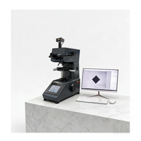 Durómetro Micro Vickers de Pantalla Táctil ASTM E92 JIS Z2244 con Sistema de Medición Vickers, Torreta Automática y Posicionamiento Preciso