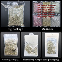 CY SS16 multicolore haute qualité verre cristal Non Hotfix strass en vrac pour coques de téléphone robes fabricant direct