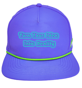 Casquette plate à 5 panneaux sur le thème 2026, personnalisable OEM, avec patch en caoutchouc vibrant, fermeture snapback, trous laser, imperméable, 100% polyester - Product Image 3