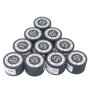 Profesyonel 14mm siyah Jassinry temizle havuz Cue İpuçları orijinal şeffaf yastık Snooker & bilardo Cue Sticks Ss/S/<span class=keywords><strong>M</strong></span>/H boyutları - Product Image 3