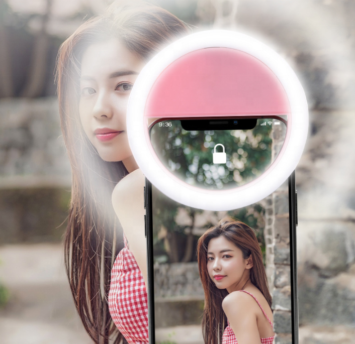 New Arrival Phone Stand Selfie Mini Ring Light Live Stream/Vlog ring light led cheapest