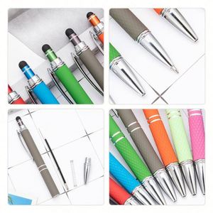Bolígrafos de Lujo Bullet de 1.0 mm, Multifunción 2 en 1, Bolígrafo con Punta Táctil para Pantalla, Bolígrafos Personalizados con Logotipo Corporativo de Metal - Product Image 2