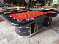 YH Deluxe Table de Club de Poker à Roulette de haute qualité avec jambe Stable