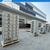 Système de stockage d'énergie solaire hybride 100 kW 112 kWh LiFePO4 314 Ah Batterie en rack haute tension ESS avec BMS intelligent pour micro-réseau