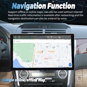 Reproductor Multimedia para Auto con Pantalla 2K de 13.3 Pulgadas y Android 13 para Toyota Camry 2014-2017, Estéreo, GPS, Navegación, Carplay Inalámbrico - Product Image 5