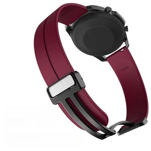 Tali jam tangan pintar karet gesper magnetik 20mm 22mm LOGO kustom tali jam tangan silikon lembut - Product Image 3