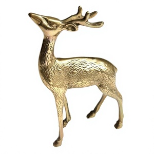 Figura de Pavo Real de Latón, Estilo Art Deco, Hecha a Mano, Estatua Artística para Mesa de Salón, Hogar u Oficina - Product Image 4