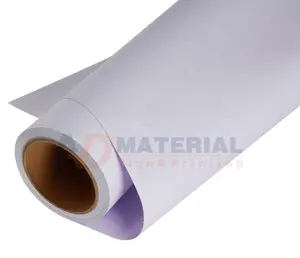 Material dos meios do sinal do PVC do vinil frontlit imprimível para a impressão solvente digital frontlit flex scrim vinil