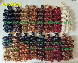 Prix de gros <span class=keywords><strong>coiffure</strong></span> italienne en petit rouleau 100g extensions de cheveux synthétiques au crochet, perruques de haute qualité, tendance à la mode - Product Image 3