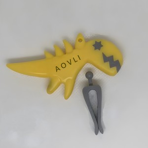 Ventilasi gantung parfum padat 3D dinosaurus lucu klip mobil penyegar udara kustom dalam jumlah besar Lavender mawar untuk hadiah - Product Image 3