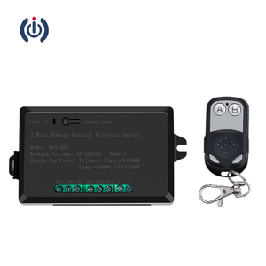 Thiết kế phổ biến A20 110V 220V 2 kênh điều khiển từ xa chuyển tiếp cho chiếu sáng <span class=keywords><strong>433MHz</strong></span> RF chuyển tiếp không dây - Product Image 2