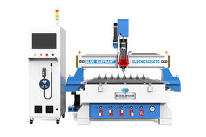 เครื่องแกะสลัก CNC แบบ Linear ATC ความแม่นยำสูง รุ่น 1325 สำหรับไม้ MDF โฟม แกะสลัก 2 มิติ พร้อมระบบควบคุม Syntec มอเตอร์และปั๊ม - Product Image 5