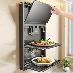 Organisateur de cuisine mural Lytic, pliable, à plusieurs niveaux, pour la préparation des aliments, aucun perçage requis - Product Image 3