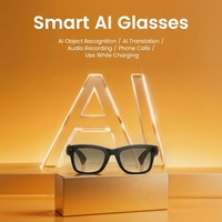 Lunettes Intelligentes 800W HD avec Caméra E09C, Enregistrement Vidéo, Transfert WIFI, Lentille à Intensité Variable, ChatGPT, pour Hommes et Femmes, Casque Portable Intelligent d'Extérieur