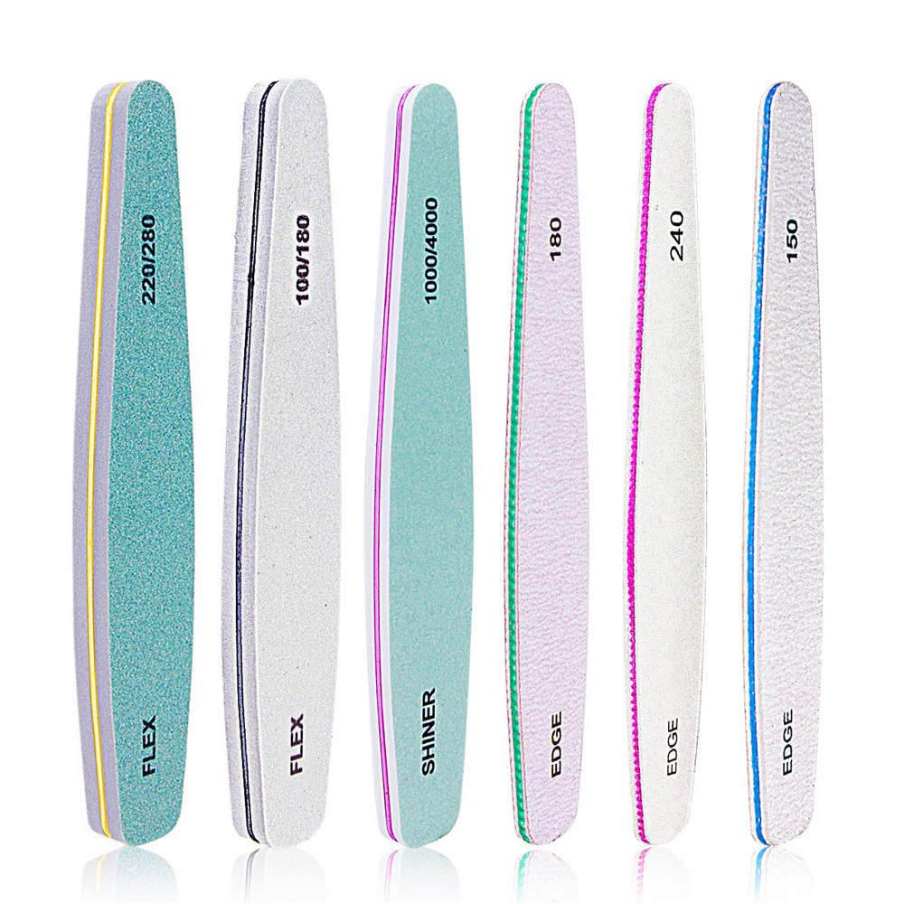 Фирменная Наждачная доска, пилка для ногтей с логотипом, квадратная, 80/80, 100/180, 80, 100, 150, 180, зернистость 240