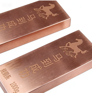 ทองแดงแท่งบริสุทธิ์สูง 99.9% น้ำหนัก 1 กิโลกรัม รับบริการเชื่อม ตัด งอ ขึ้นรูปตามแบบที่ต้องการ รูปทรงหกเหลี่ยม - Product Image 4