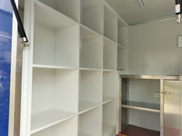 Mobiele kledingwagen met kast, ijskar, foodtruck, jurken, kinderkledingwinkel, bus met raam te koop