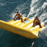 Raft gonflable Flying Fish, remorquable, tube de ski nautique gonflable, luge, Flying Fish