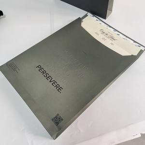 Bolsa de Papel Kraft A4 de 180g con Logotipo Personalizado, Bolsa de Correo Blanca con Sello, Bolsas de Papel para Envolver, Bolsas de Compra Reutilizables - Product Image 2