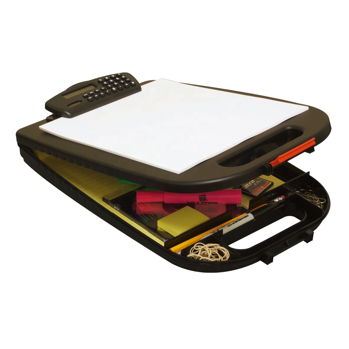 Офисная и школьная мастерская, пластмассовый калькулятор для кормления, кусачки для бумаг, Пластиковые кусачки для бумаг с хранилищем