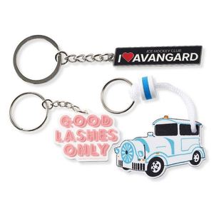 <b>Personalized</b> Metal <b>Keychain</b> Rubber Silicone Pvc Keyring Charms Custom Key Chain - Product Image 6