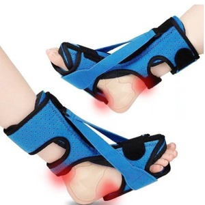 Orthèses de soutien pour pied tombant, bleues, à soutien partiel, pour la douleur au talon et la récupération de la cheville - Product Image 1