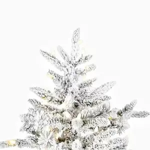 ต้นคริสมาสต์เป็นก้อนประดับเทศกาลคริสต์มาสแบบหรูหราใช้ในบ้านนอกบ้านตกแต่งต้นคริสต์มาสด้วยหิมะ - Product Image 3