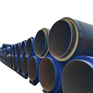 أنبوب فولاذية HDPE معزول مسبقًا بتصميم حديث ، جاكيت تحت الأرض لمياه التبريد الساخن ، فولاذ معزول مسبقًا - Product Image 3