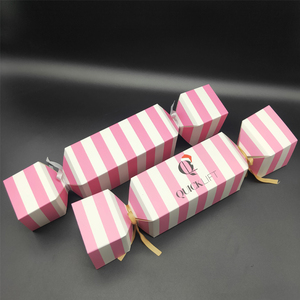 Boîte à bonbons en papier écologique avec estampage à chaud doré pour Pâques, emballage en forme de <span class=keywords><strong>bonbon</strong></span>, impression de logo personnalisée, célébrations des fêtes - Product Image 6