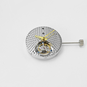 Movimiento de Reloj Tourbillon Real con 19 Rubíes, Cuerda Manual, Logotipo OEM Grabado, Hecho a Mano, GFL-6600, 33mm - Product Image 5