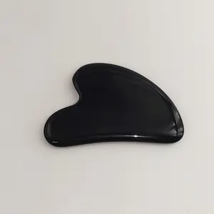 Weißer Jade Gua Sha herzförmiges Gua Sha Werkzeug Jade Stein abziehbares anderes Produkt <span class=keywords><strong>Massage</strong></span> - Product Image 5