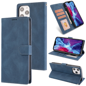 Funda de cuero Pu para teléfono móvil de negocios, funda para tarjetas, BILLETERA, abatible - Product Image 1