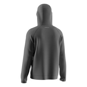 Sweat à capuche fin et confortable, respirant, sans plis, en polyester, coton et élasthanne, extensible dans les quatre sens pour un usage quotidien urbain - Product Image 4
