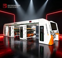 Machine de laminage plastique électrique entièrement automatique 3-en-1 sans solvant haute précision pour la production de films alimentaires, chimiques et énergétiques