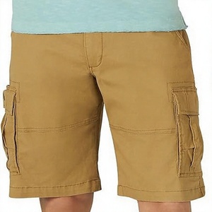Shorts de sport amples pour hommes en coton biologique peigné, respirants, à séchage rapide, élastiques, mi-longs, tricotés, décontractés - Product Image 2