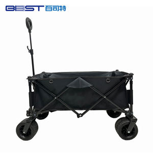 Carro de carro <span class=keywords><strong>plegable</strong></span> de acero inoxidable de cuatro ruedas Plataforma <span class=keywords><strong>plegable</strong></span> personalizable OEM para bebés y niños <span class=keywords><strong>Carrito</strong></span> de carro - Product Image 3