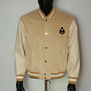 best quality customized logo Baseball <b>varsity</b> <b>jacket</b> long sleeves breathable windproof <b>varsity</b> <b>jacket</b> for <b>men</b> - Product Image 6