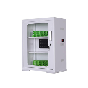 Steel <b>Tablet</b> Computer Charging Locker Code Lock Floor Mount Assembled Charging Station Mobile Phone Centralized Management - Product Image 4