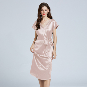 Nuovi Arrivi: Pigiama Sexy in Seta di Gelso, Camicia da Notte Nera in Seta, Vestito con Spalline Sottili - Product Image 4