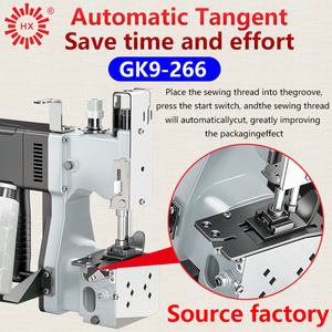 Máquina <span class=keywords><strong>de</strong></span> <span class=keywords><strong>Coser</strong></span> Manual Eléctrica Pequeña GK9-266 <span class=keywords><strong>de</strong></span> Alta Velocidad, <span class=keywords><strong>de</strong></span> Una Sola Aguja, con Puntada <span class=keywords><strong>de</strong></span> Cadena, Motor, para Sacos <span class=keywords><strong>de</strong></span> <span class=keywords><strong>Arpillera</strong></span> y <span class=keywords><strong>Bolsas</strong></span> <span class=keywords><strong>de</strong></span> Arroz - Product Image 5