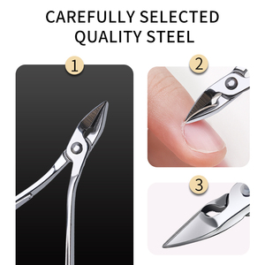 <span class=keywords><strong>Kit</strong></span> <span class=keywords><strong>de</strong></span> <span class=keywords><strong>manucure</strong></span> et pédicure professionnel <span class=keywords><strong>complet</strong></span> <span class=keywords><strong>de</strong></span> 19 pièces, ciseaux à sourcils noirs, produits <span class=keywords><strong>de</strong></span> beauté en acier inoxydable noir dans un étui - Product Image 2